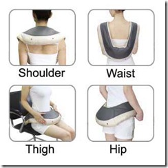 Neck Shoulder Massager-shoulder,waist,thigh,hip