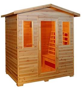 3 Person outdoor infrared sauna