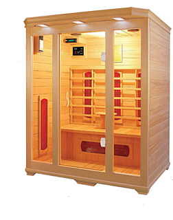 3 person S series infrared sauna for sale